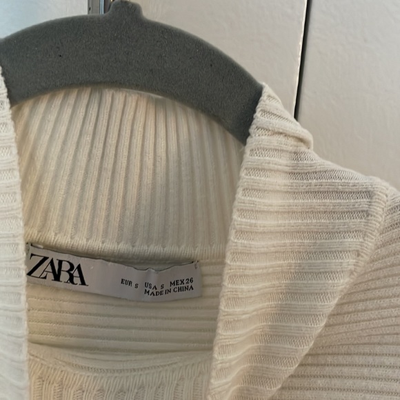 Zara White Sweater S - Picture 3 of 4